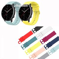 Silicone Strap Band For Huami Amazfit GTR 42mm 47mm GTR2 GTR 2e GTR 3 Pro Watchband Sports Replacement Bracelet 【BYUE】