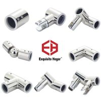 25mm Pipe Stainless Steel 304 Shower Room Pull Rod Fittings Bathroom Glass Fixed Clip Pull Rod Glass Flange Seat Pull Rod Hanger Clamps