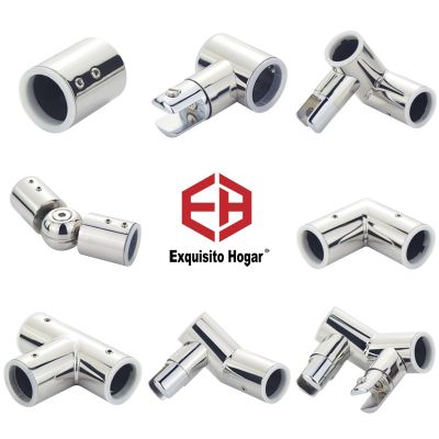 25mm Pipe Stainless Steel 304 Shower Room Pull Rod Fittings Bathroom Glass Fixed Clip Pull Rod Glass Flange Seat Pull Rod Hanger Clamps