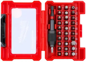 Milwaukee Shockwave Compact Bit 32 Piece Torx Set 4932471586, Set of 32 :  : Tools & Home Improvement