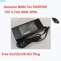 (ใหม่-ต้นฉบับ)♟ให้การชาร์จแหล่งจ่ายไฟแล็ปท็อป B082 4ขา90W 4.74A 19V ของแท้อะแดปเตอร์ AC AD7043