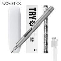 Wowstick TRY USB Rechargeable Mini Electric Screwdriver 23 in 1 Portable Cordless Screwdriver Contains 20 Bits and 3 LED Lights