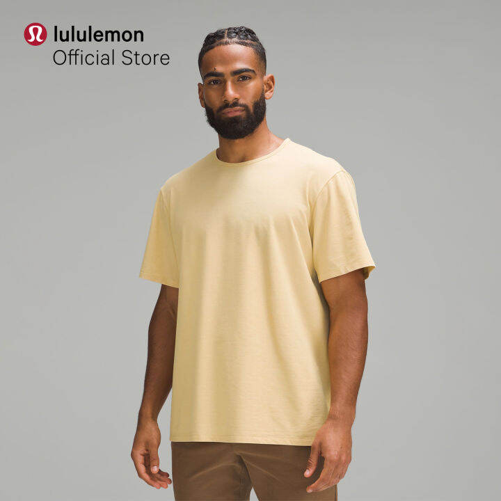 lululemon Men's Commission Short Sleeve TShirt Wash Lazada