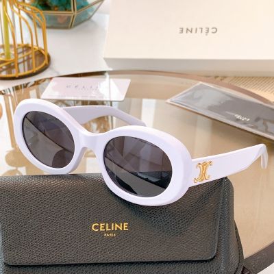 Celin ใหม่ LISA SUNGLASSES TRIOMPHE 01 ในอะซิเตท 2021