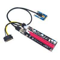 ในสต็อก Mini PCI-E ไปยัง PCI-E X16 Riser การ์ดแสดงผลภายนอก + 60สาย USB สำหรับแล็ปท็อป