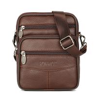 Vintage Leather Bags for Man Genuine Leather Crossbody Bag Men Casual Single Shoulder Bag Male Small Mens Messenger Bagsbackpac