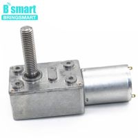 【Worth-Buy】 Toseef Bringsmart M8 33มม. ความยาวสกรูเพลามอเตอร์ Dc 6V 12V Jgy-370 24V มอเตอร์เกียร์หนอนย้อนกลับล็อคตัวเองเกียร์ลด6-150รอบต่อนาที