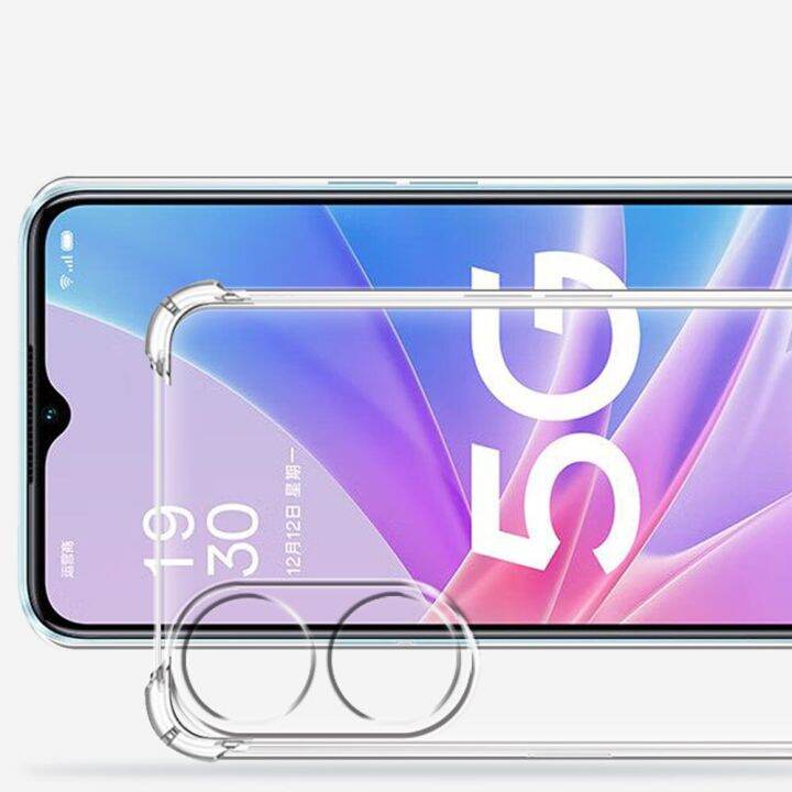 แฟชั่นที่สร้างสรรค์สำหรับ-oppo-a78-5g-เคส6-56-ซิลิโคนนิ่มกันกระแทกเคสใสสำหรับ-oppo-a58-5g-เคสโทรศัพท์แบบใส-oppo-a58x-5g-funda-coque