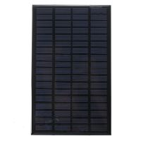 2X High Quality 18V 2.5W Polycrystalline Stored Energy Power Solar Panel Module System Solar Cells Charger 19.4X12X0.3cm