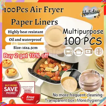 Stock Preferred Air Fryer Non-stick Disposable Paper Liner 100 Pcs