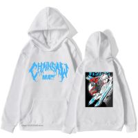 Anime Chainsaw Man Warrior Hoodie Men Sweatshirt Long Sleeve Pullover Graphic Hoody Y2k Harajuku Streetwear Unisex Clothes Size XS-4XL