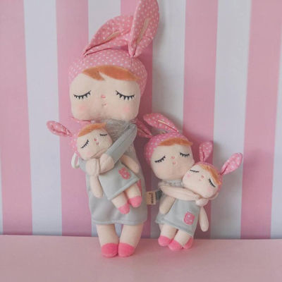 Metoo Plush Doll Kit 4pcs Stuffed Toys 1pcs 34CM 1pcs 18CM 2pcs 15CM Cute Angela