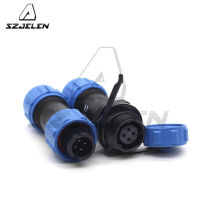 SP11 Type 4-Pin Docking ขั้วต่อกันน้ำ Plug &amp; Socket Aviation Industrial Equipment Wire Connector Male And Female IP67