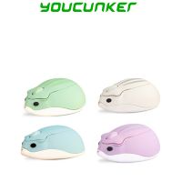 2.4G Wireless Cute Mouse Hamster Creative Mini Mause Ergonomic 3D Cartoon Optical Mice With Mouse Pad For PC Mac Office Gift Basic Mice