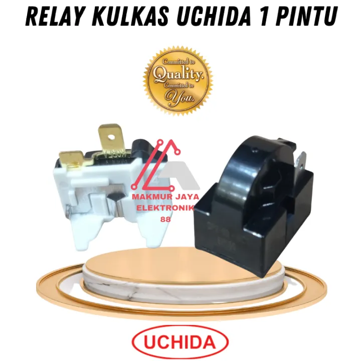 relay kulkas Uchida 1 pintu ptc dan overload Lazada Indonesia