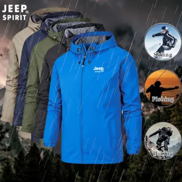 Spring Autumn Hiking Waterproof Jackets Men Outdoor Sports