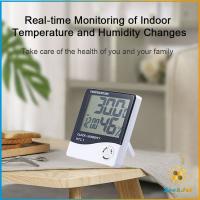 TookJai แบบดิจิตอล  LCD แบบดิจิตอล เครื่องวัดอุณหภูมิและความชื้น Digital Temperature Meter