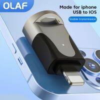 (Bishop Belle)Olaf USB 3.0 OTG สำหรับ iPhone 14 13 12 11 Pro XR X 8 7 6S iPad มีแสงไปยังอะแดปเตอร์สำหรับ IOS Adaptador