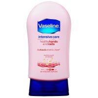 [Limited Deal] Free delivery จัดส่งฟรี Vaseline Healthy Hands Nails Conditioning Lotion 85ml. Cash on delivery เก็บเงินปลายทาง