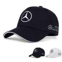 F1 Mercedes-Benz AMG team theme racing hat baseball curved brim sun visor hat car logo unisex hat 【JULY]