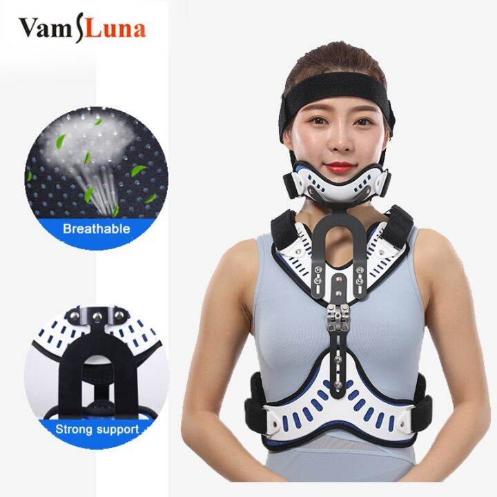 Head Neck And Thoracic Orthopedic Brace Fixed Brace Adult Neck Brace