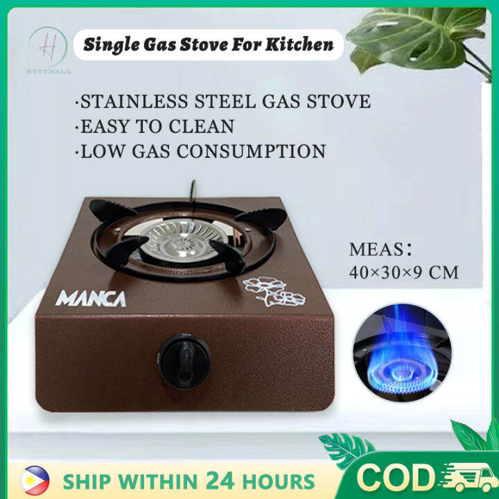 Single Burner Gas Stove Heavy Duty Electronic Ignition Gas Stove