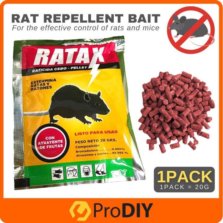 1PACK Rat Repellent Bait Insert Poison Pest Control Exterminate Rats ...