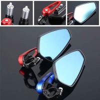 Motorcycle Mirror Handlebar End Side Rearview Mirrors Cafe Racer For YAMAHA Xj600 Yz450F Xjr 400 Majesty 250 Aerox 50 R15 Xt 600