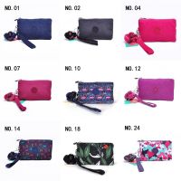 Kipling กระเป๋าถือกระเป๋าใส่กุญแจกุญแจสามชั้น -K13265 HOT ●9/13❐✹✎