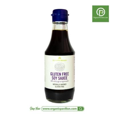 PB Farm ซีอิ๊วสูตรกลูเตนฟรี ตราพีบี ฟาร์ม Gluten Free Soy Sauce (200ml)