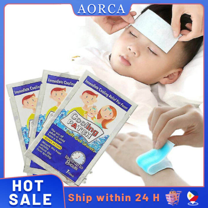 Fever Cooling Pads Down Fever Ice Plaster Cooling Pads Fever Down Gel Lower Temperature Anti Hot