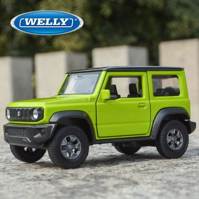 Welly 1:36 Suzuki Jimny off-road vehicle Static Die Cast Vehicles Collectible Model Car Toys