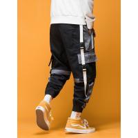 Akol Joggers Hiphop Pants Combat Trousers Men Camouflage Pants INS Elastic M-3XL