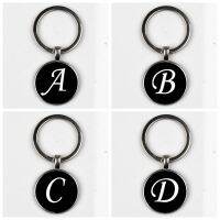 【2023】26 English alphabet keychain ABCD name pendant first letter key chain car wallet Handbags Accessories men and women jewelry gift