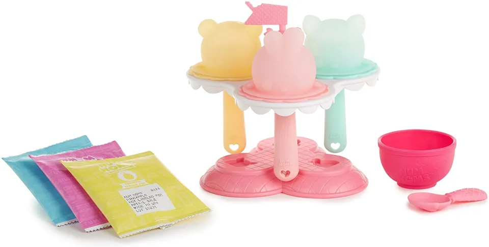 Original Num Noms Slime So Delicious Surprise Cashier Jar Plush Doll Shiny  Fragrance Ring Girl Family