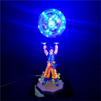 โคมไฟ Son Goku ตัวเลข Figurine DBZ Strength s DIY ตาราง LED Night Light ห้องนอนตกแต่ง Collection ของเล่น