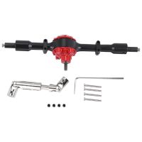 Metal Rear Bridge Axle with Steel Gear for WPL D12 B14 B24 B16 B36 C14 C24 C34 C44 RC Car Upgrade Parts