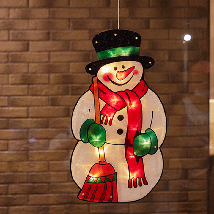 window-decor-decorative-festive-atmosphere-christmas-hanging-scene-suction-claus-santa