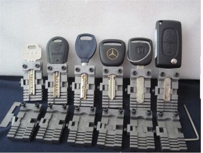 【✴COD✴】 guofengge ชิ้นส่วนยึดเครื่องกุญแจอเนกประสงค์อุปกรณ์ช่างกุญแจสำหรับเครื่องปั๊มกุญแจรถยนต์หรือกุญแจบ้าน