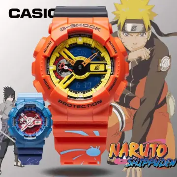 G shock Relógio Naruto Choque Uchiha Sasuke Dos Desenhos Animados Anime LED  Eletrônico Digital Watch Moda Lazer Sports À Prova D'água Presente  Periféricas