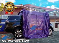 โรงจอดรถพับเก็บได้ เต็นท์จอดรถพับได้ CARSBRELLA รุ่น RAINBOW Size XL สำหรับรถยนต์ขนาดใหญ่ทุกรุ่น