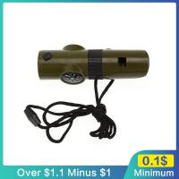 Whistle Essential Handy Camping Essentials Multi-functional Whistle For Camping And Hiking Must-have Survival Versatile 7-in-1 Survival kits