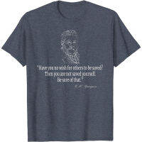 เสื้อยืดแขนสั้นลําลอง ผ้าฝ้าย ระบายอากาศได้ดี พิมพ์ลาย Have You No Charles Spurgeon Quote สําหรับผู้ชาย 0KLR