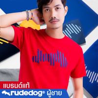 rudedog เสื้อยืดผู้ชาย รุ่น Backslash ของแท้ 100%