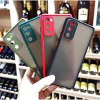 ส่งจากไทย เคสขอบสีหลังด้าน เคสหลังขุ่น OPPO A16/A55 5G/A95 5G/A15/A15S/A71/A94/A54 4G ตรงรุ่น เคสOPPO เคสขอบสี เคสกันกระแทก