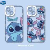 {L electronic shell} Disney Stitch การ์ตูนของเล่นโทรศัพท์กรณี ForIPhone14 13 12 Mini 11 Pro XS MAX XR X 8 7 6วินาที6บวก SE ล้างซิลิโคนโทรศัพท์กรณี