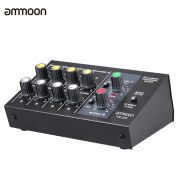 ammoon AM-228 Ultra-compact Low Noise 8 Channels Metal Mono Stereo Audio