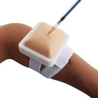 Injection Simulation Intramuscular Training Skin Pad Injector Practice Module Kit with Elastic Strap for Nurse Students