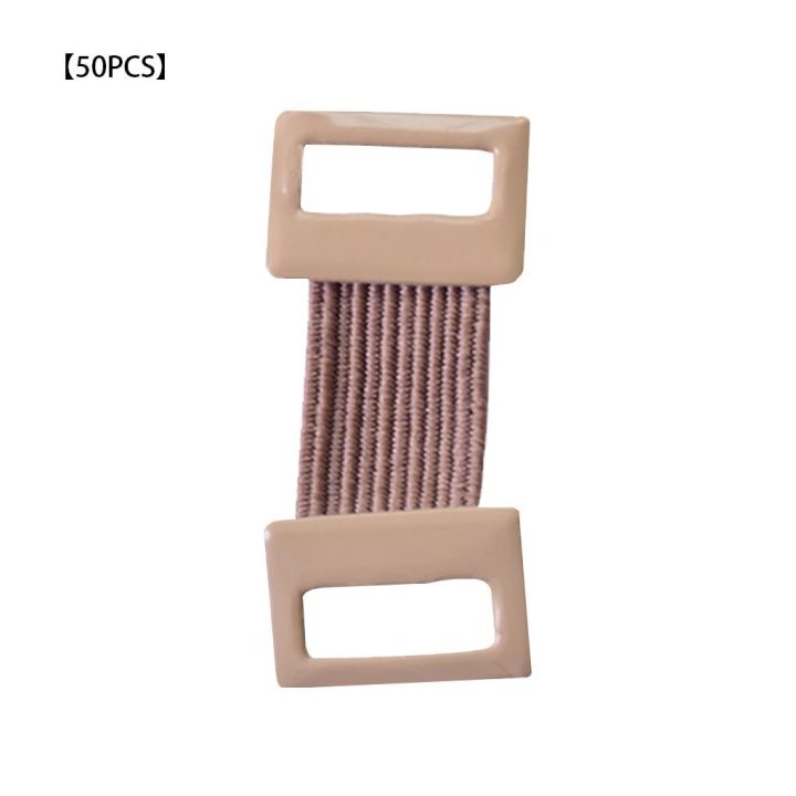 50pcs-bandage-clips-aluminium-bandage-buckle-elastic-rubber-adjustable-tape-clasp-adhesives-tape