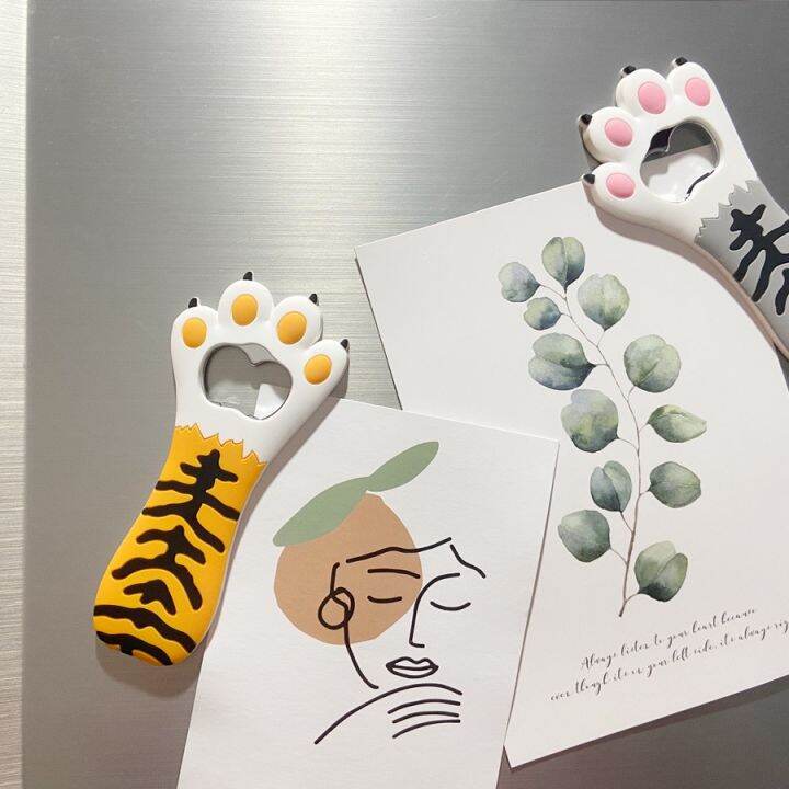 magnetic-fridge-portable-creative-cat-paw-shaped-glass-beer-bottle-opener-kitchen-gadget-bar-refrigerator-sticker-drinkware-tool